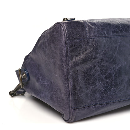 Balenciaga Agneau Classic Hardware Twiggy  Eggplant 10 of 13