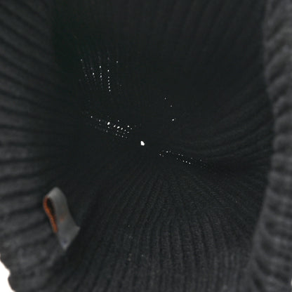 Louis Vuitton Wool LV initials Monogram Beanie Hat Black 4 of 6