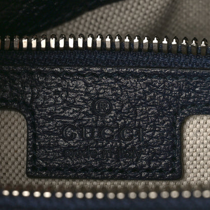 Gucci GG Supreme Monogram Textured Dollar Calfskin Web Small Ophidia Messenger Bag Beige Blue 6 of 8