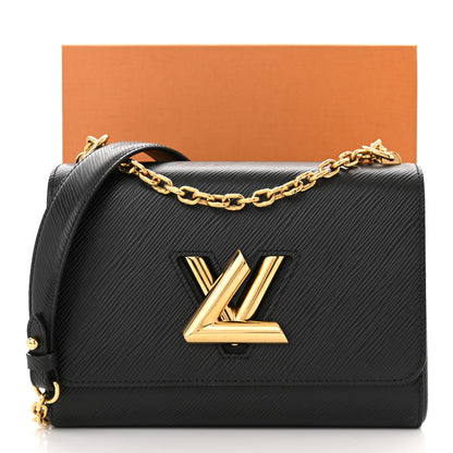 Louis Vuitton Epi Twist Shoulder Bag MM Black 10 of 10