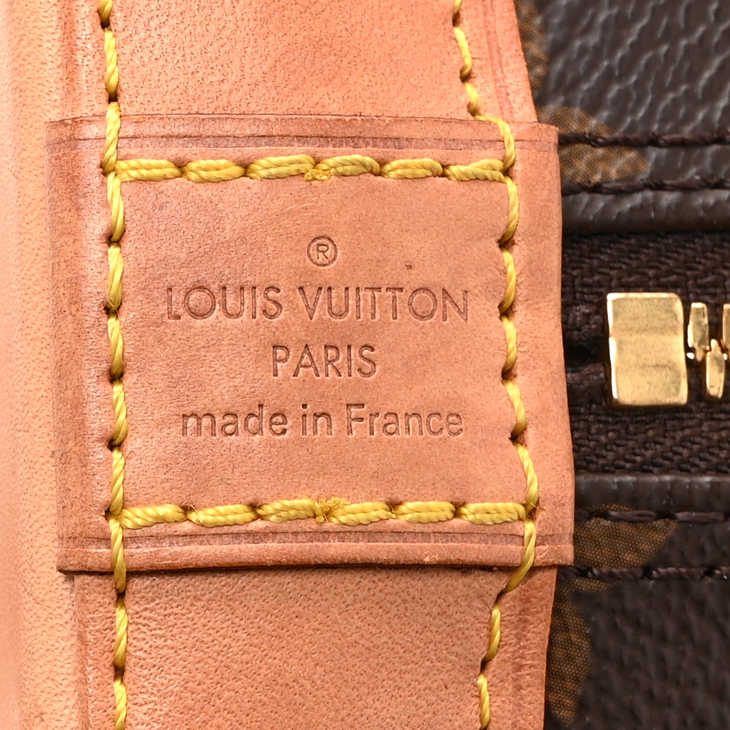 Louis Vuitton Monogram Alma BB 6 of 11