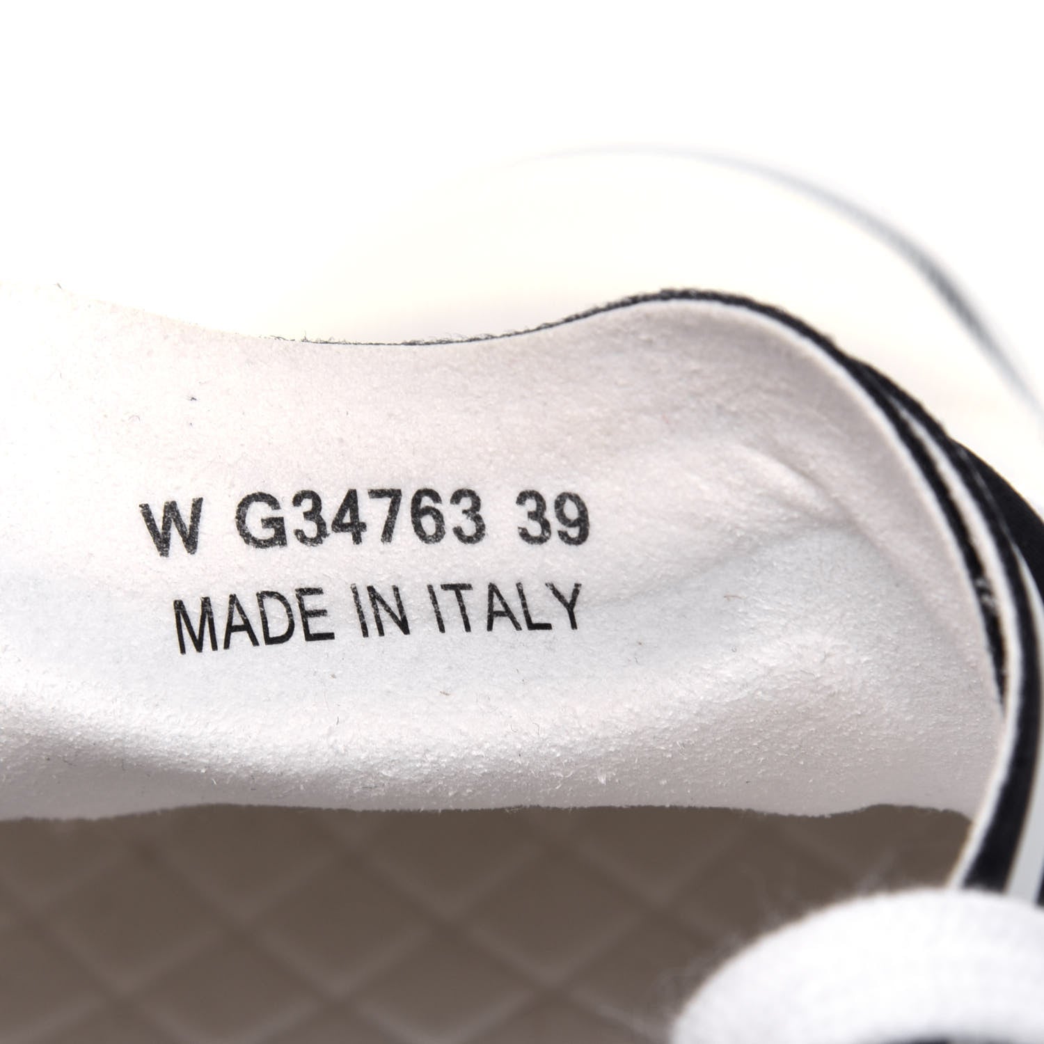 Chanel Lycra Womens CC Sneakers 39 White Black 7 of 10
