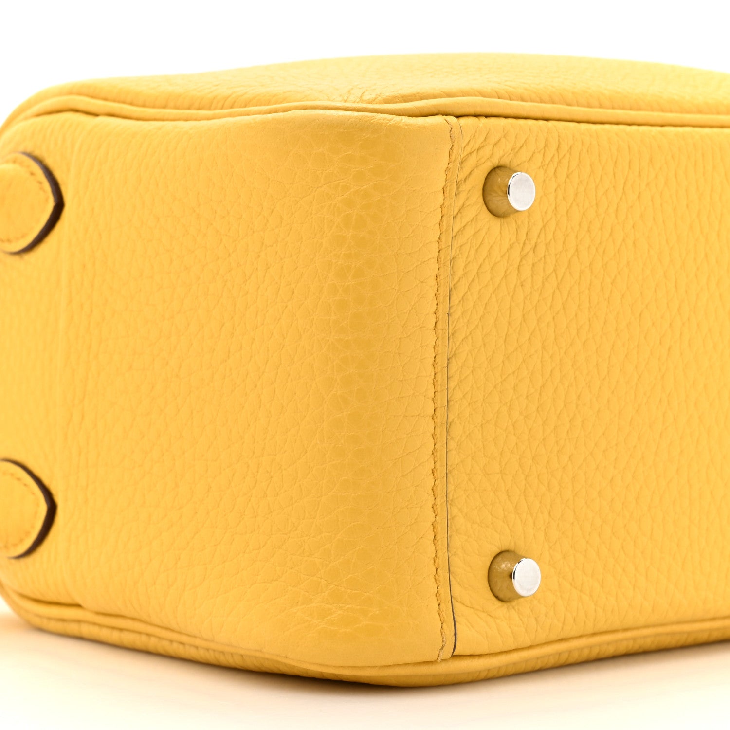 Hermes Taurillon Clemence Mini Lindy 20 Sun 10 of 11