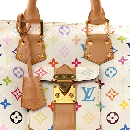 Louis Vuitton Monogram Multicolor Speedy 30 White 7 of 12