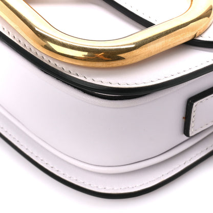 Valentino Garavani Calfskin Small Supervee Crossbody Bag Optic White 9 of 10