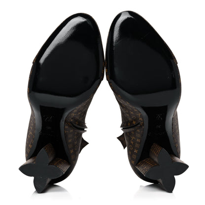 Louis Vuitton Nano Monogram Silhouette Ankle Boots 36 5 of 9