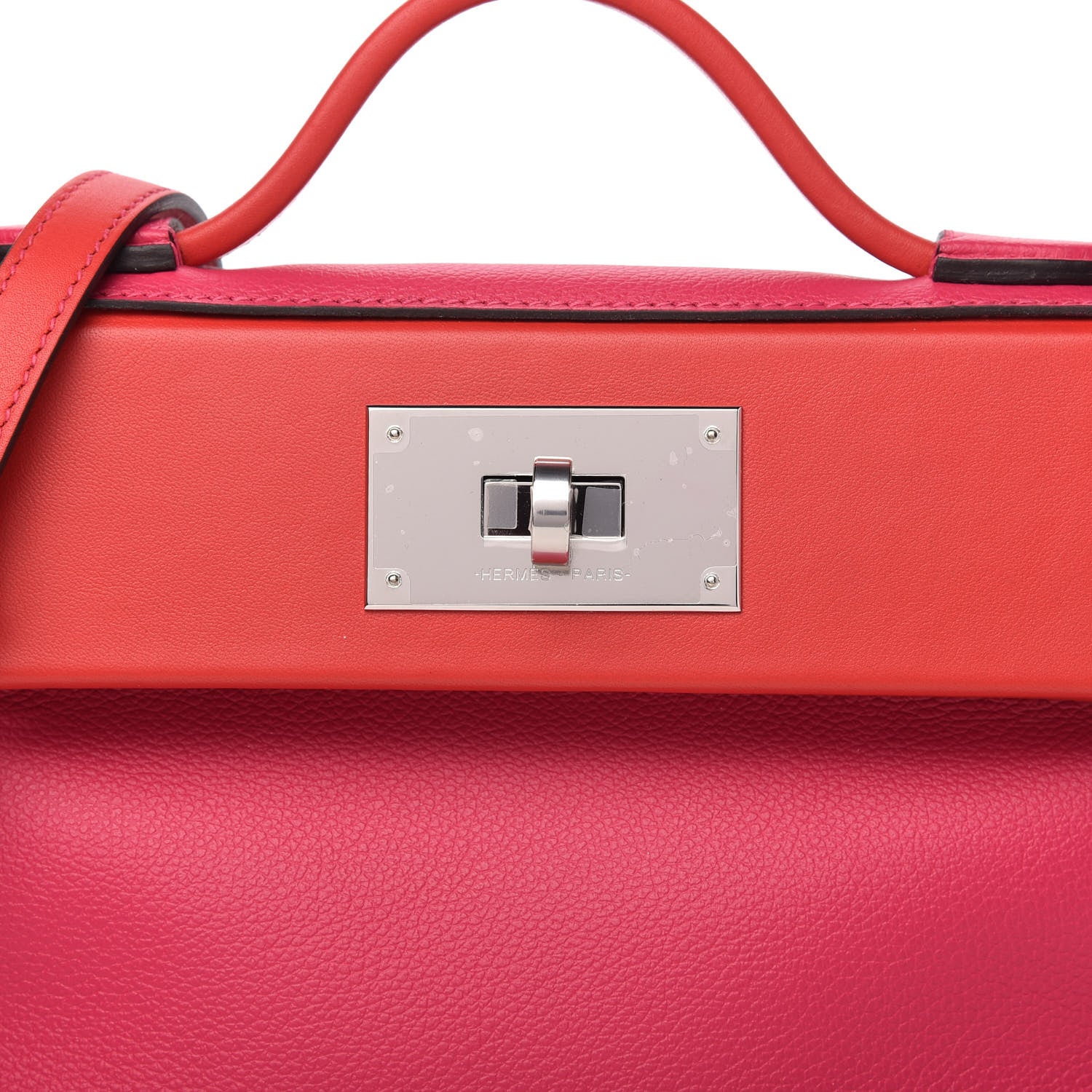 Hermes Evercolor Swift 24/24 21 Rose Mexico Rouge De Coeur 10 of 11