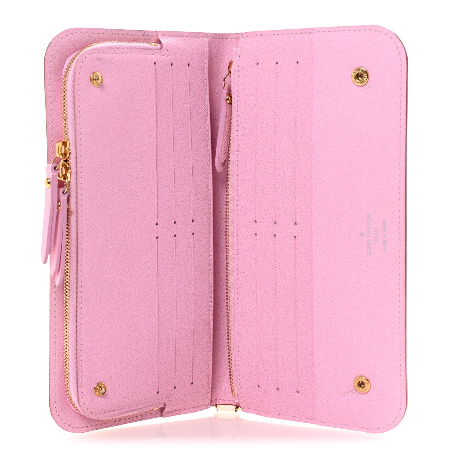 Louis Vuitton Monogram Multicolor Insolite Wallet White Litchi 5 of 6