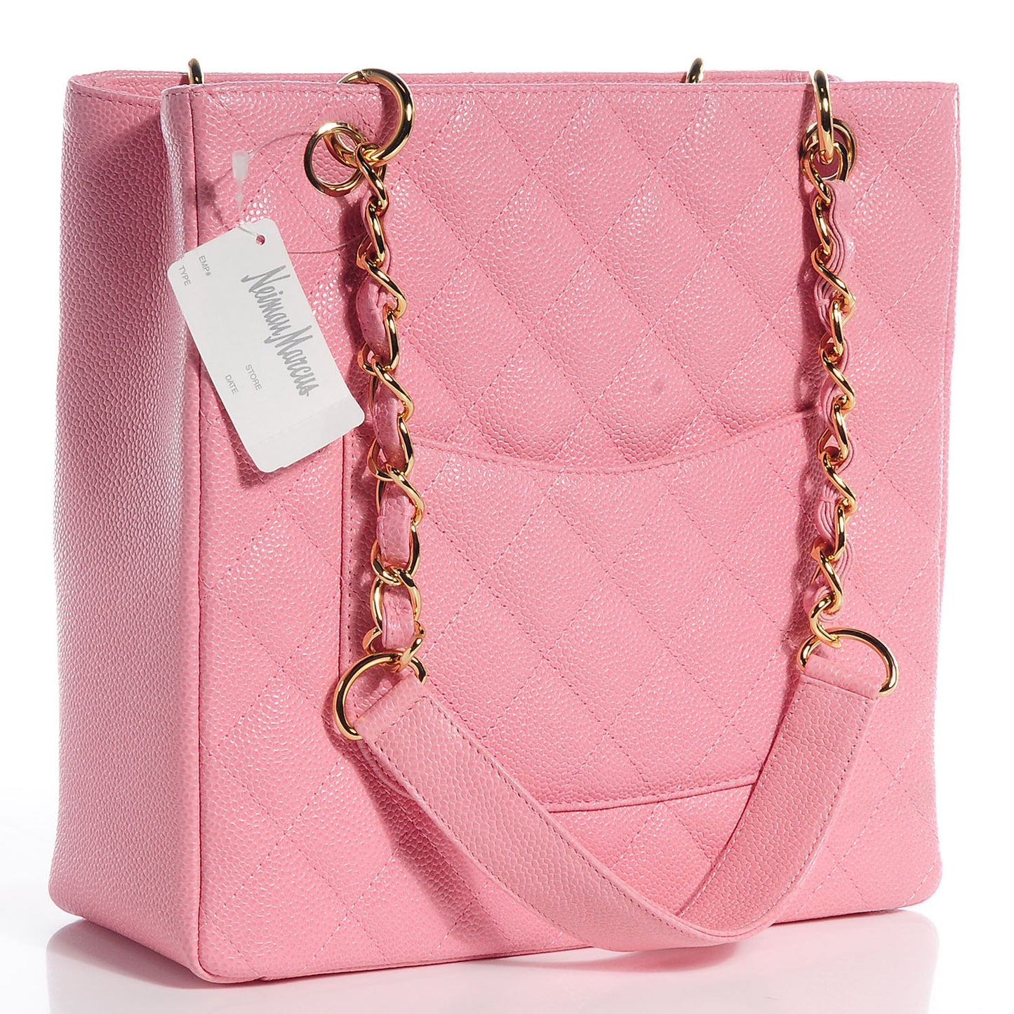 Caviar Petit Shopping Tote PST Pink