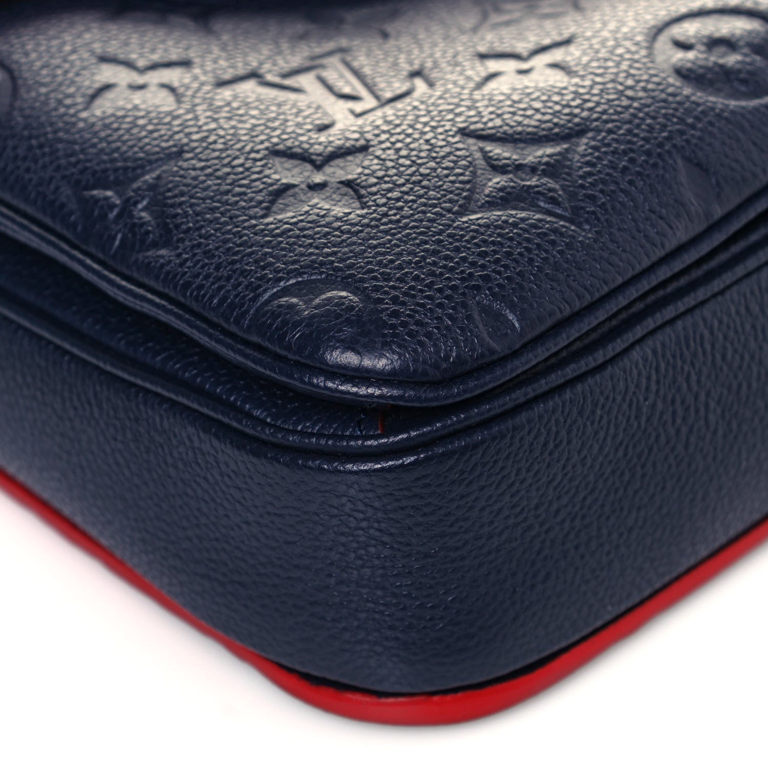 Louis Vuitton Empreinte Pochette Metis Marine Rouge 8 of 13