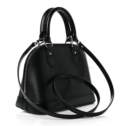 Louis Vuitton Epi Alma BB Black 3 of 12