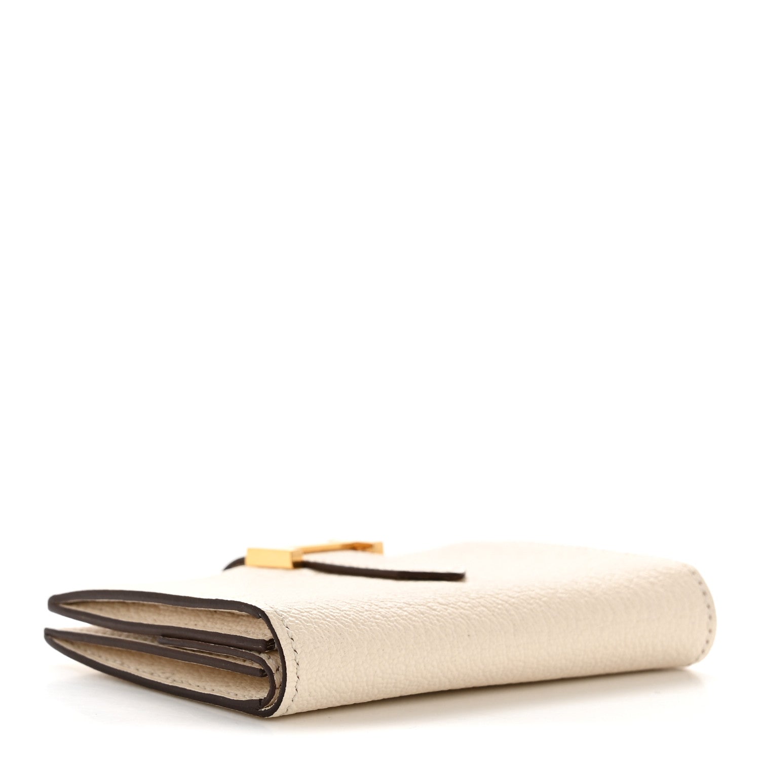 Hermes Chevre Mysore Mini Bearn Wallet Nata 4 of 12
