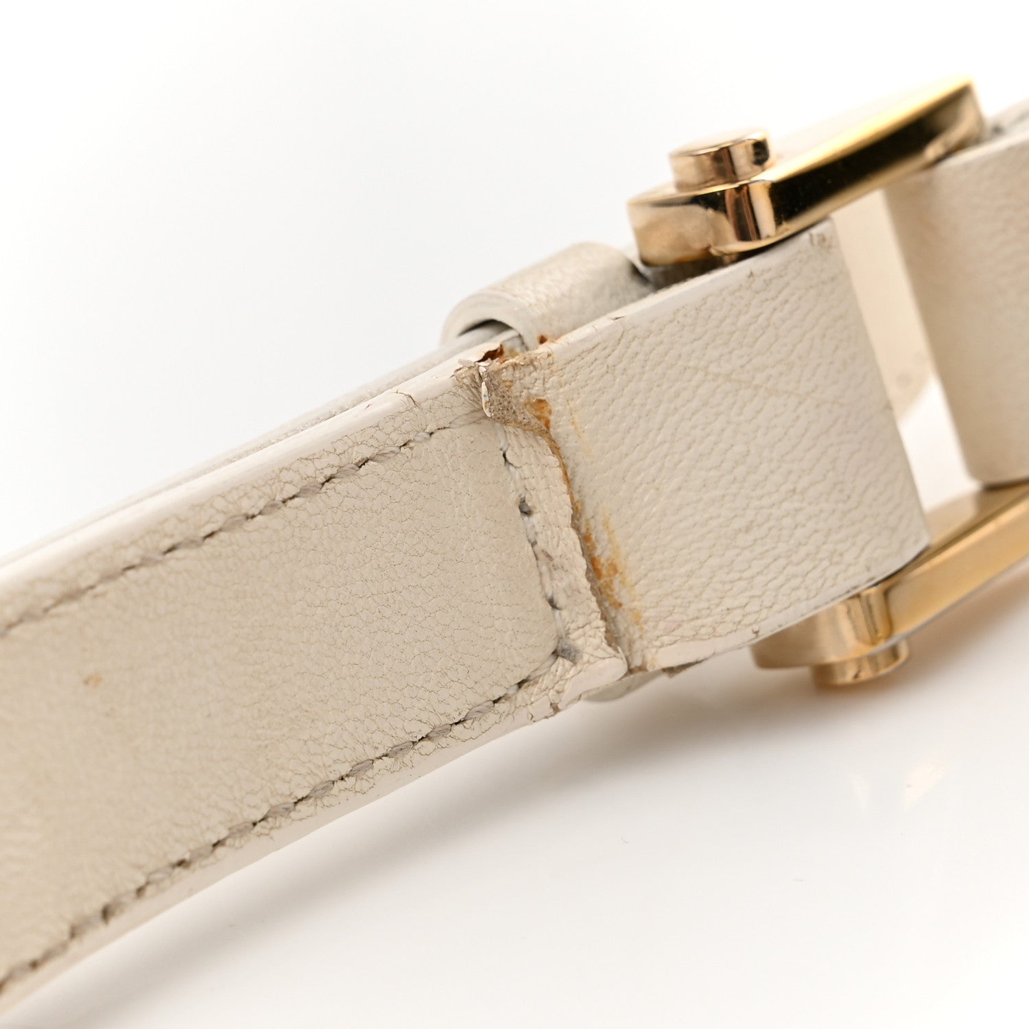 Versace Calfskin Medium Palazzo Fringe Shoulder Bag White 13 of 14