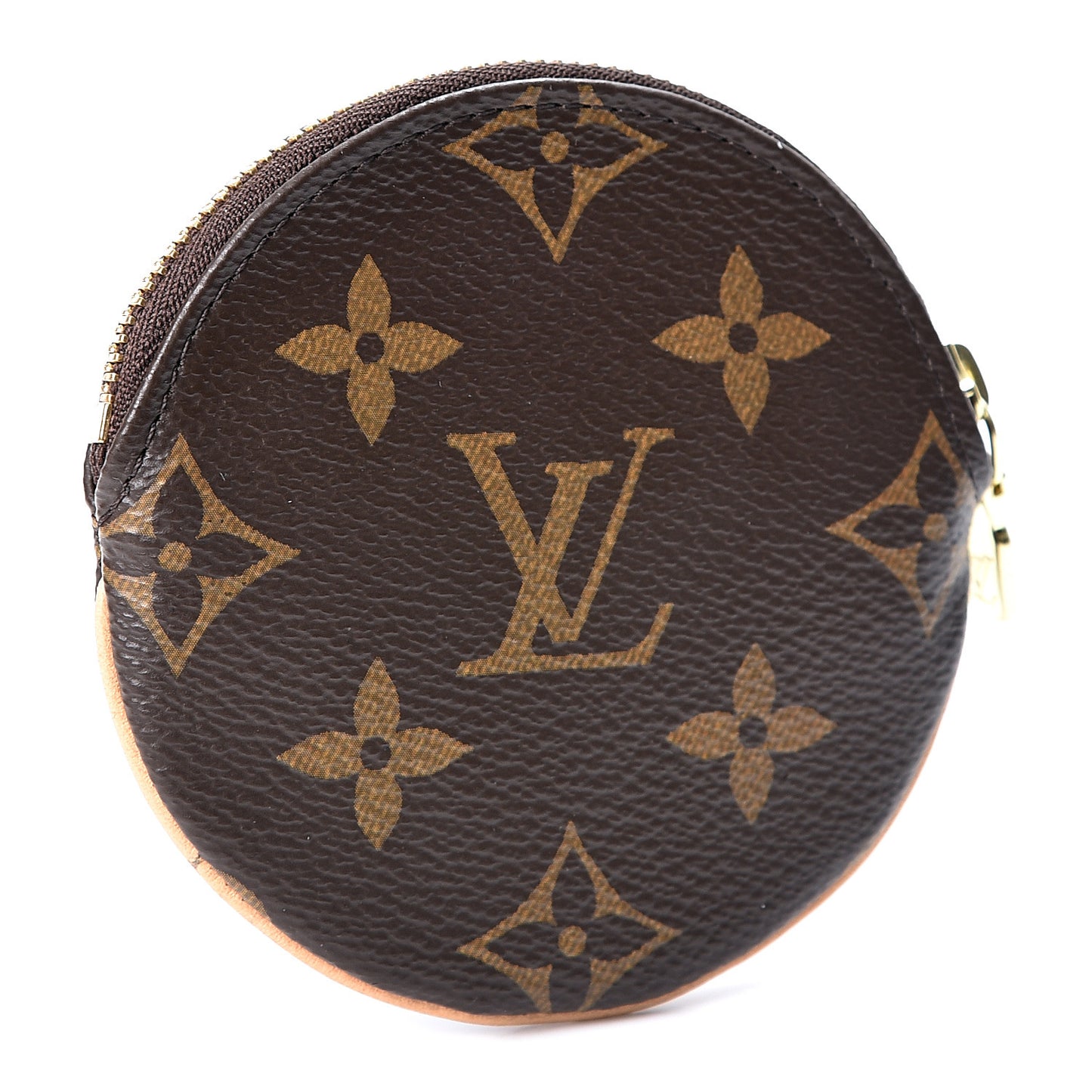 Monogram Round Coin Purse