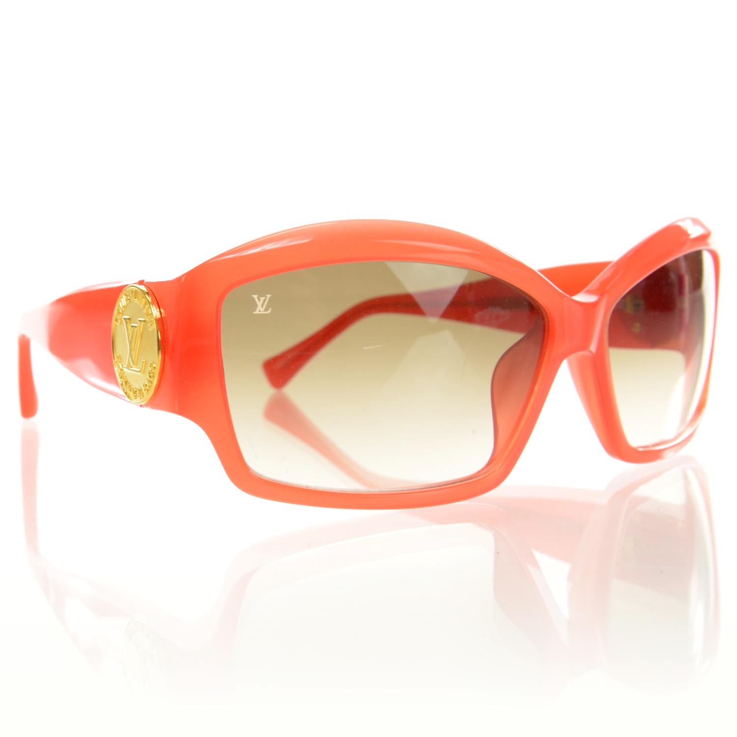 Louis Vuitton Ursula Trunks and Bags Sunglasses Orange Sunset 1 of 6