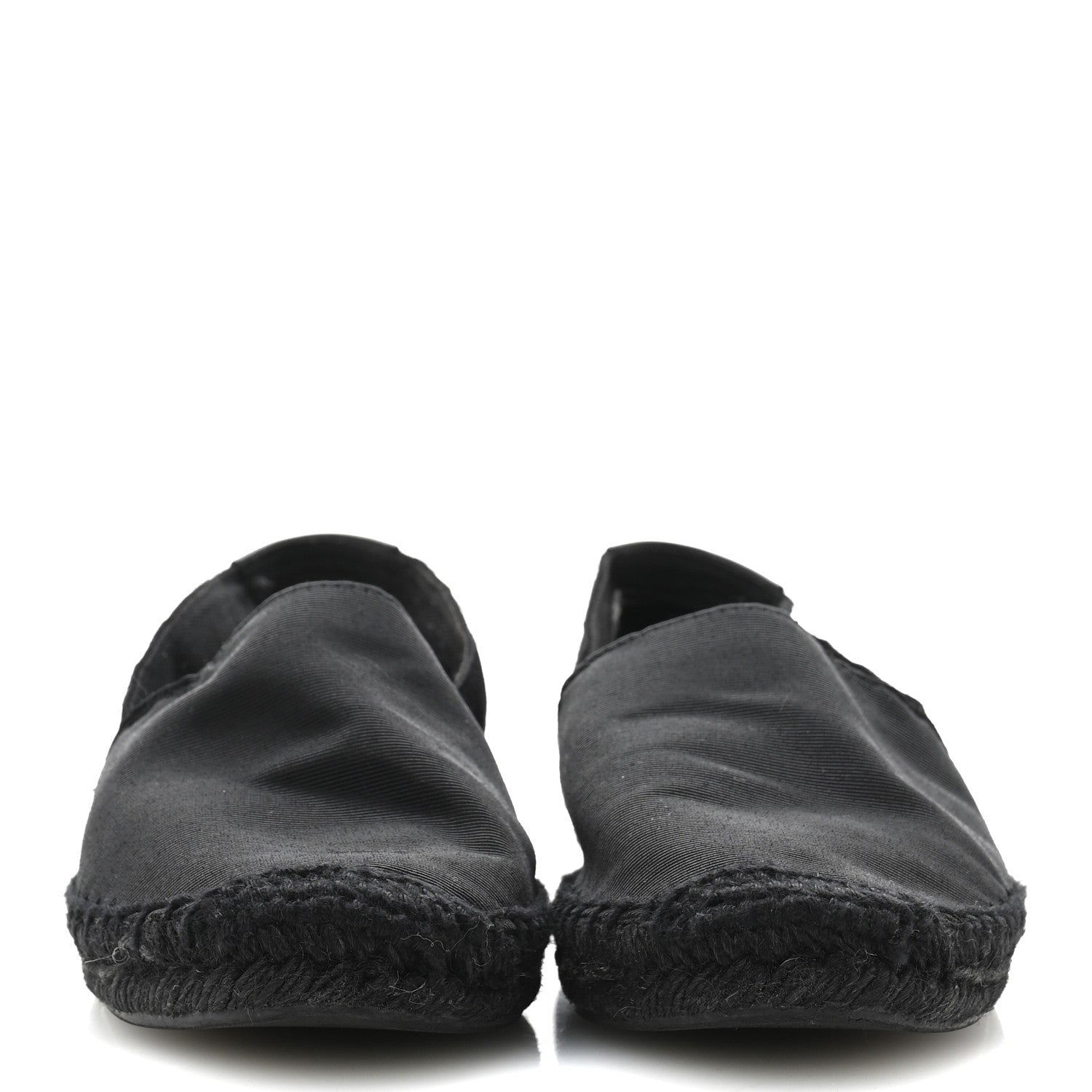 Saint Laurent Canvas Espadrilles 37 Black 3 of 10