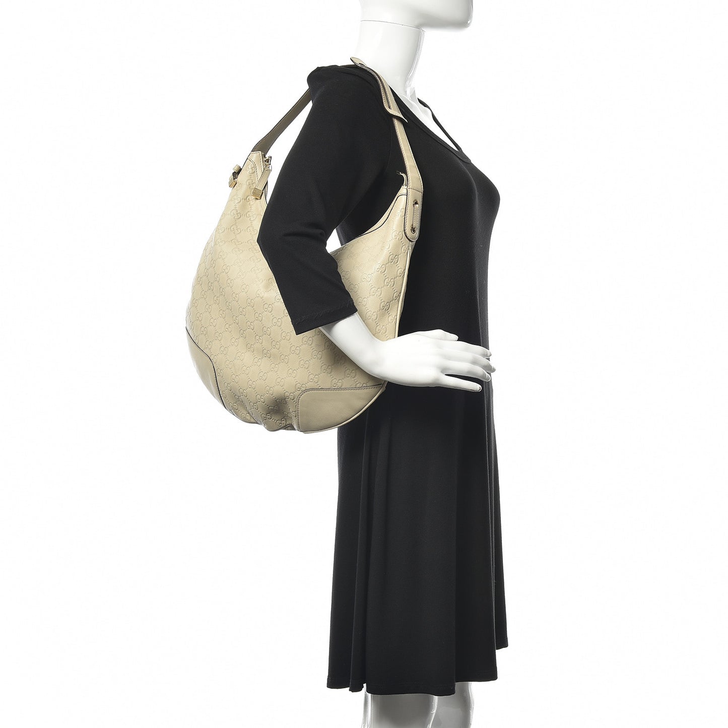 Guccissima Princy Hobo White