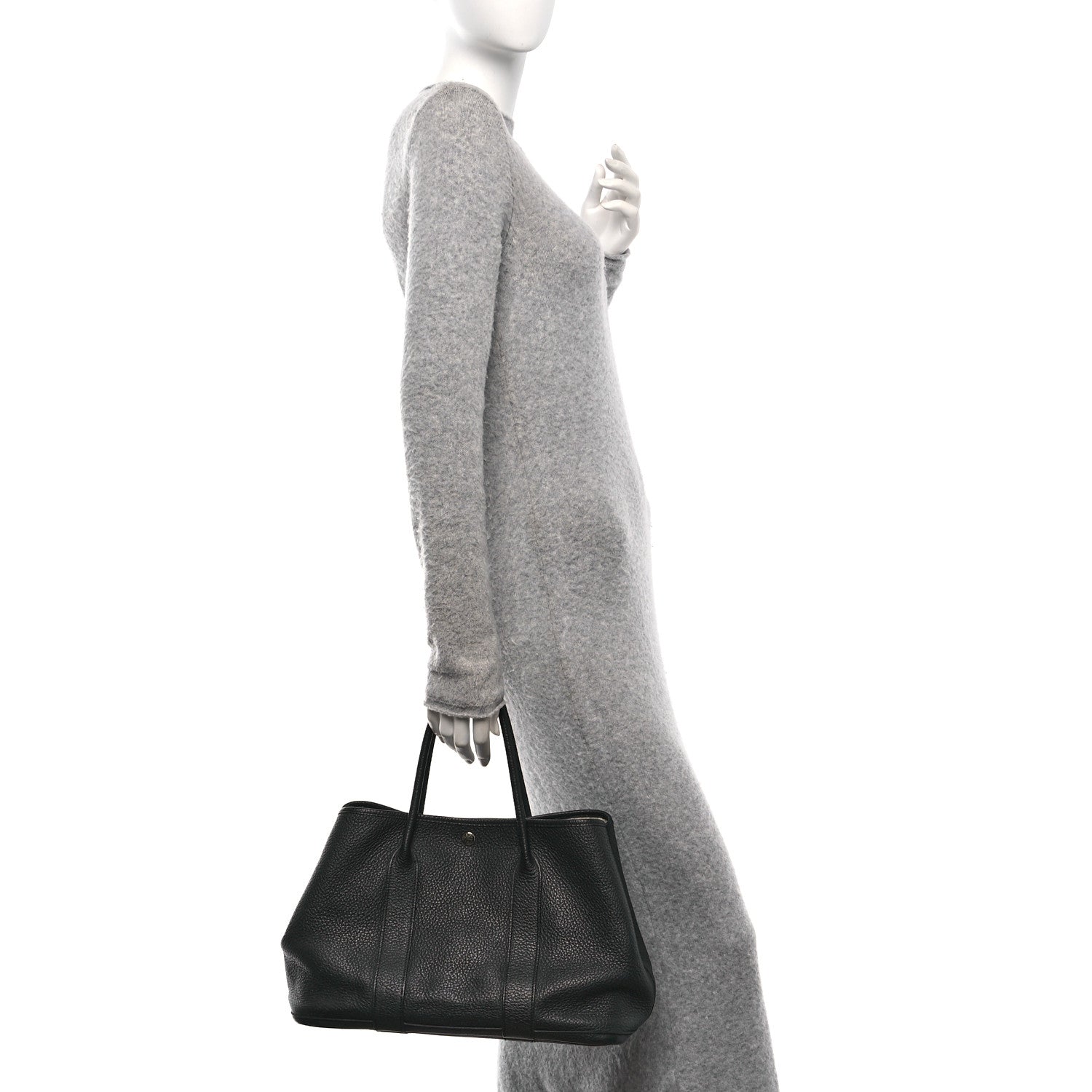 Hermes Negonda Garden Party Tote 36 MM Black 2 of 9
