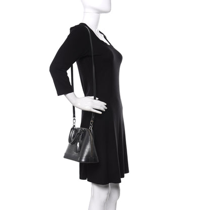 Louis Vuitton Epi Alma BB Anthracite Nacre 2 of 11