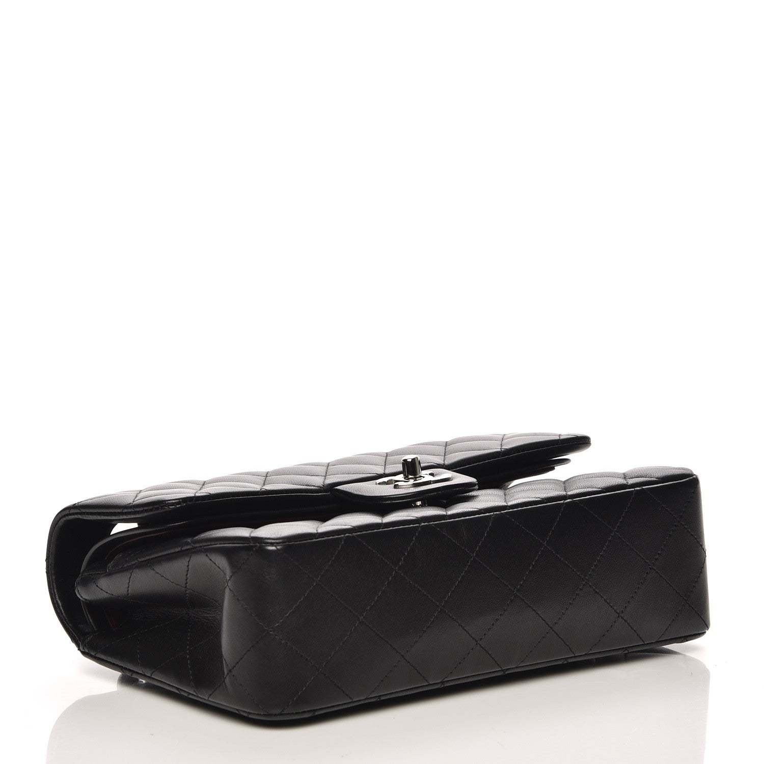 Chanel Lambskin Quilted Small Double Flap Black 4 of 8