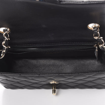 Chanel Lambskin Quilted Mini Rectangular Flap Black 5 of 10