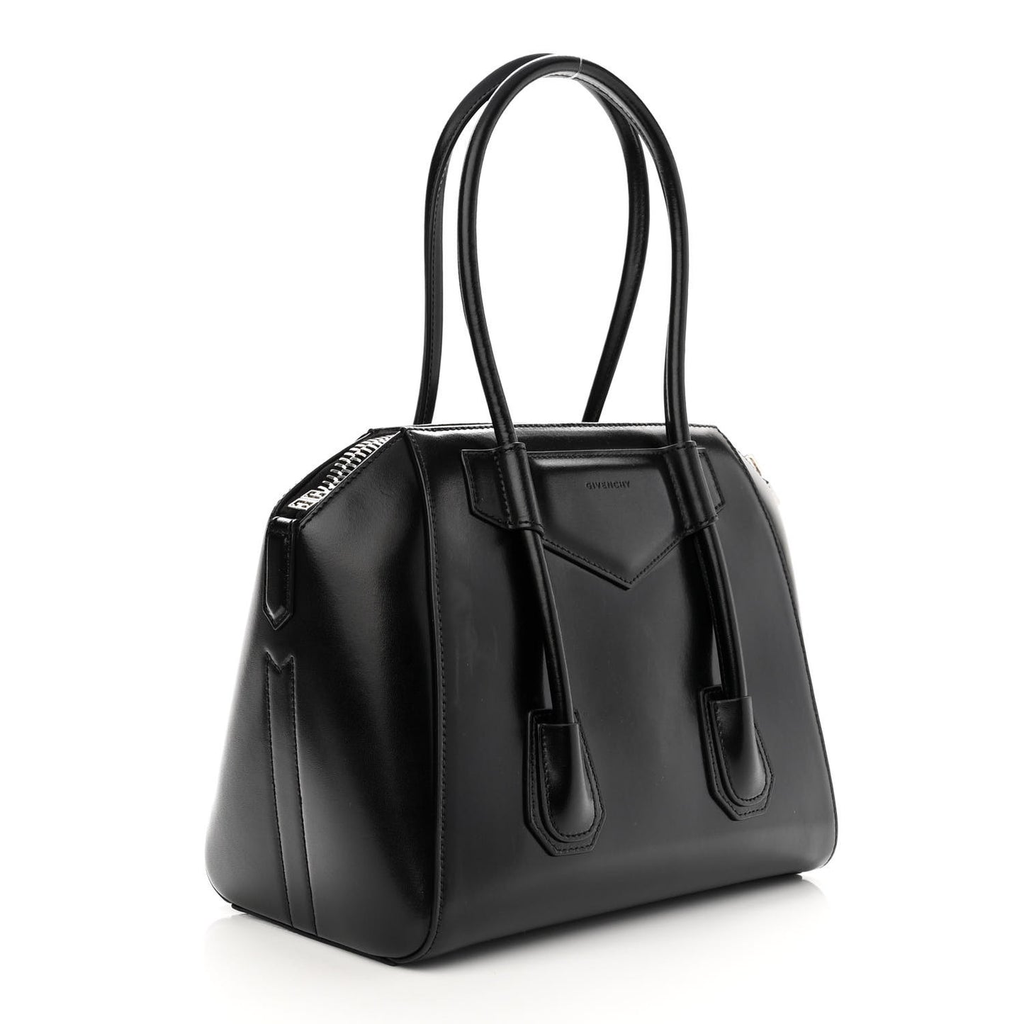 Box Calfskin Medium Lock Antigona Black