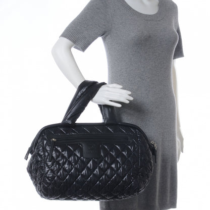Chanel Lambskin Coco Cocoon Bowler Black 2 of 8