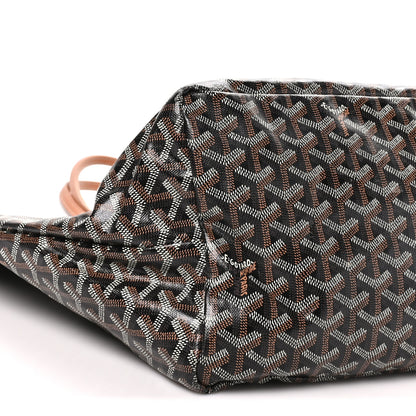 Goyard Goyardine Saint Louis GM Black Gold 9 of 11