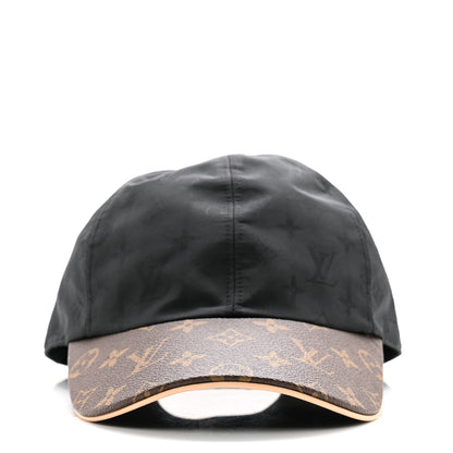 Louis Vuitton Polyester Silk Monogram LV Get Ready Cap M Black 3 of 11