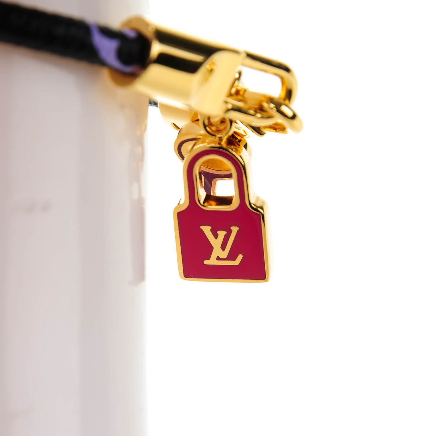 Monogram Multicolor Luck It Bracelet 17 Black