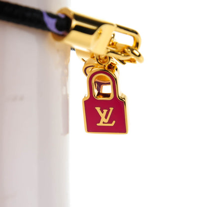Louis Vuitton Monogram Multicolor Luck It Bracelet 17 Black 7 of 8
