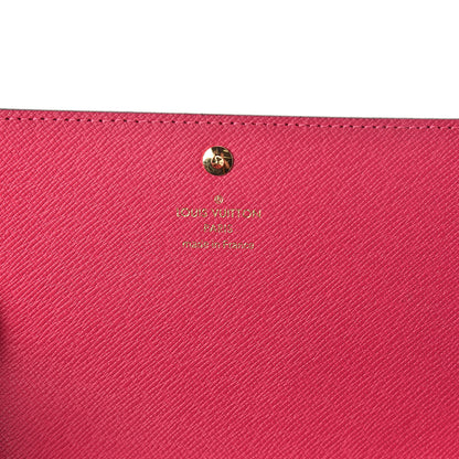 Louis Vuitton Monogram 2015 Christmas Animation Sarah Wallet Hibiscus 5 of 7