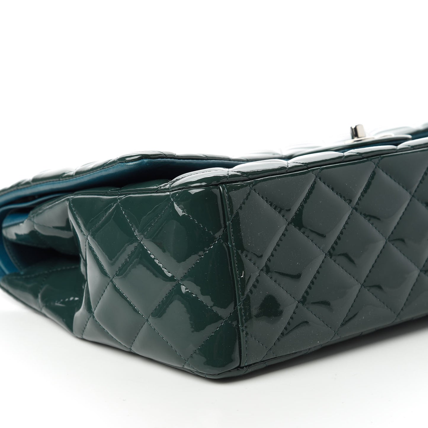 Patent Maxi Double Flap Turquoise