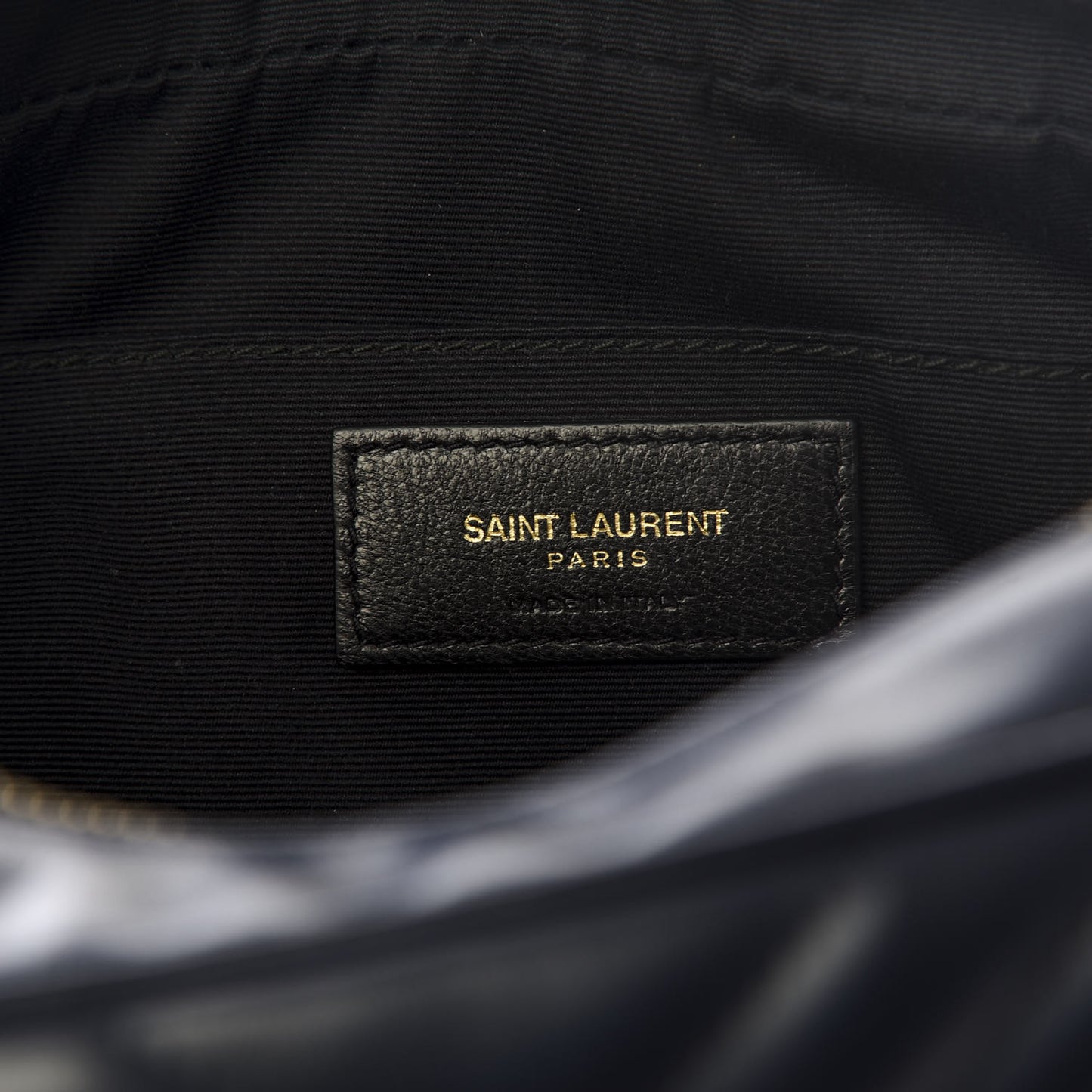 Calfskin Matelasse Monogram Lou Camera Bag Navy