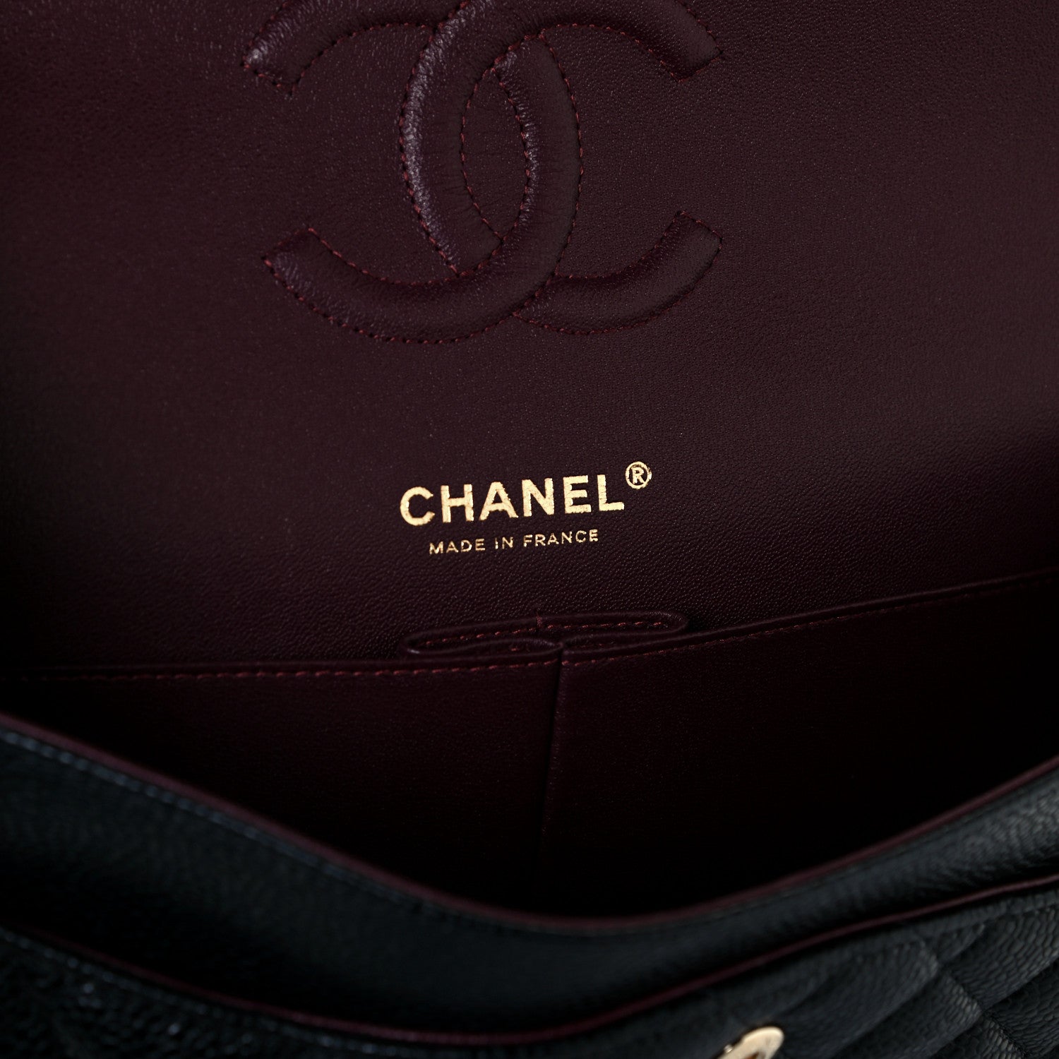 Chanel Caviar Quilted Medium Double Flap Black 5 of 11
