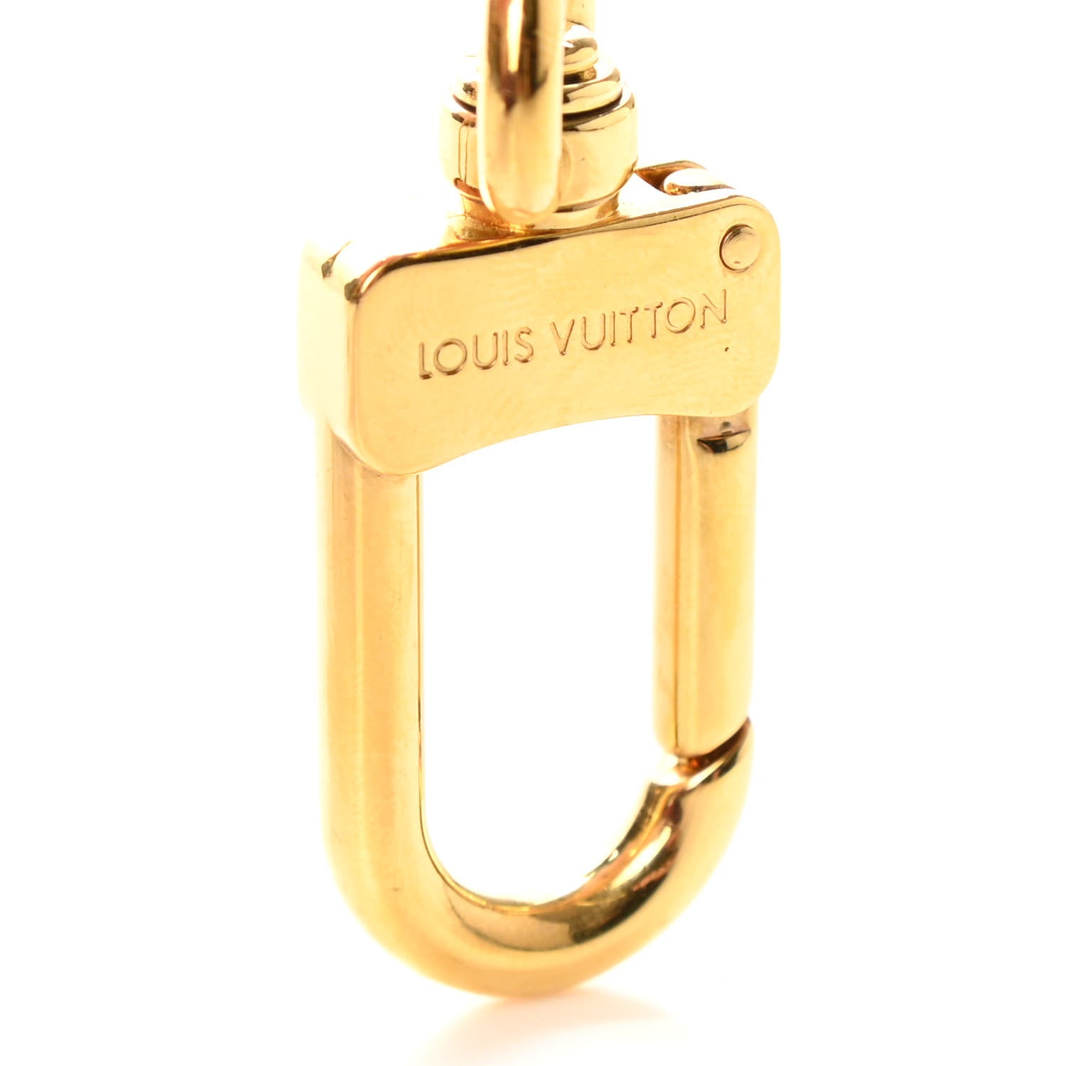 Louis Vuitton Brass Monogram Blooming Flowers Bag Charm Key Holder Rose Ballerine 3 of 3