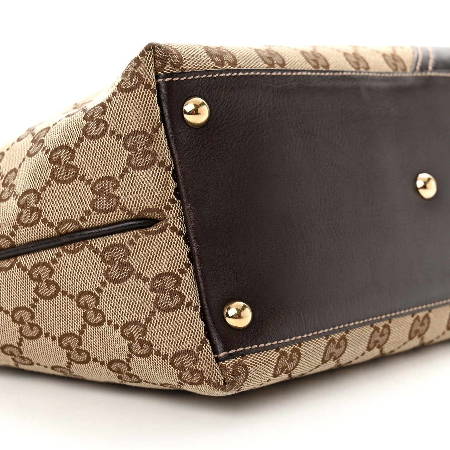Monogram Medium New Britt Tote Brown