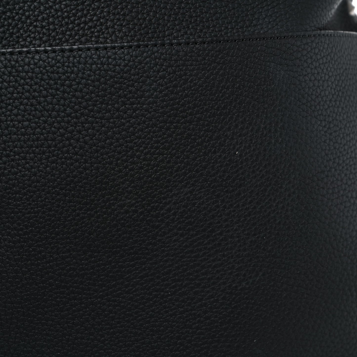 Grained Calfskin Rockstud Backpack Black