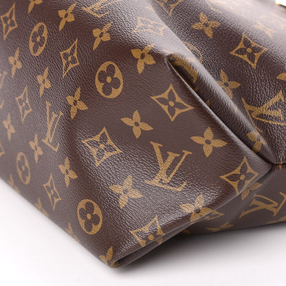 Louis Vuitton Monogram Flower Zipped Tote MM Bordeaux 12 of 16