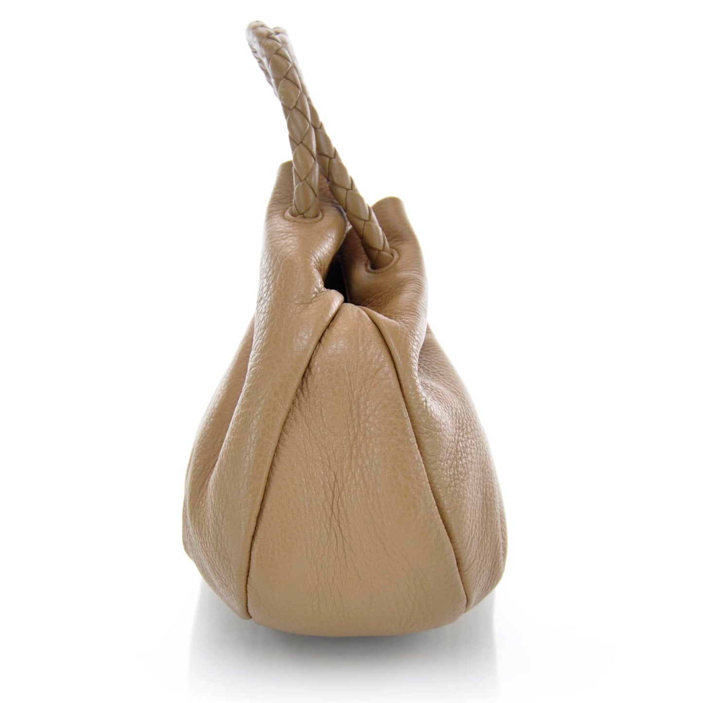 Leather Braided Hobo