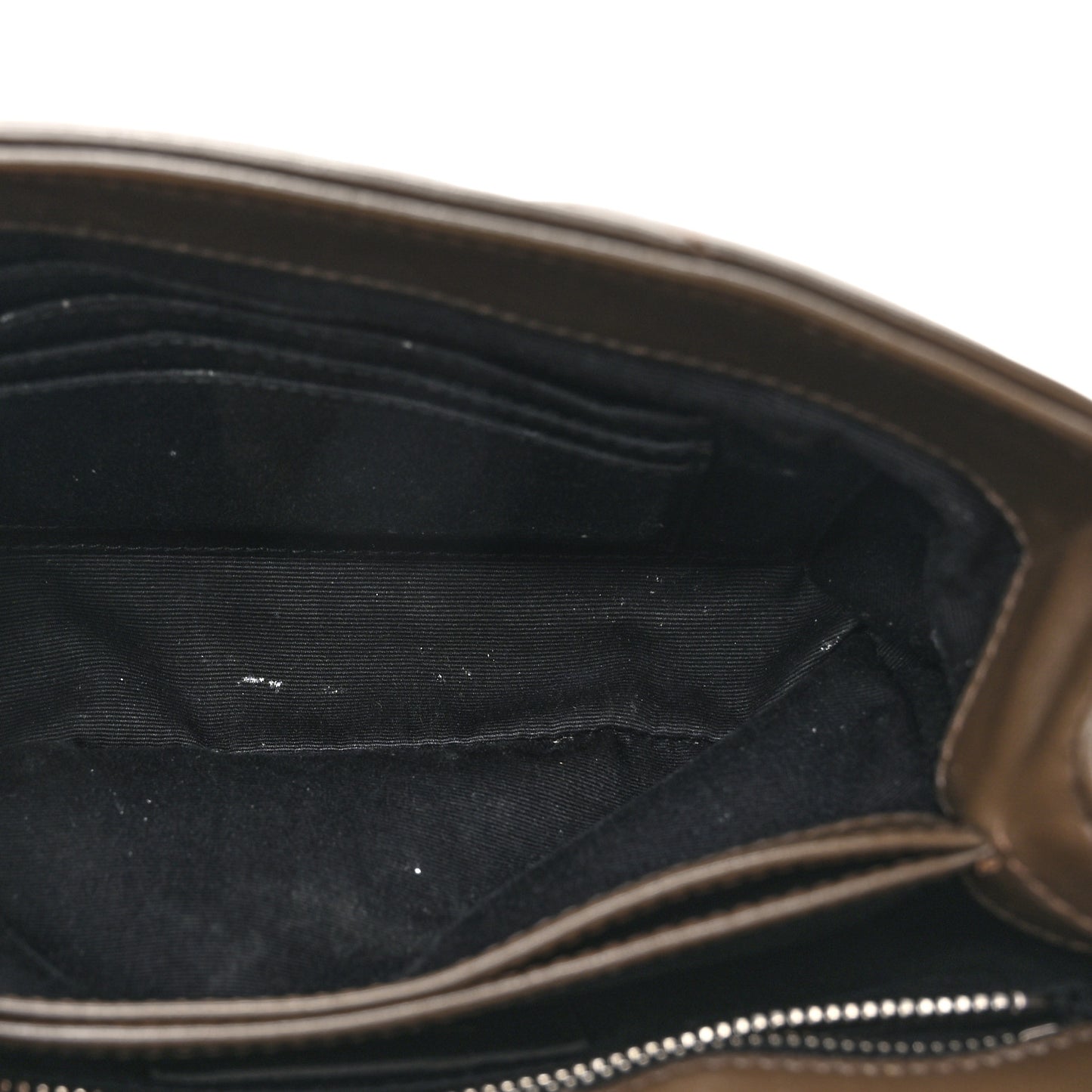 Calfskin Y Quilted Monogram Toy Loulou Crossbody Bag Military Olive