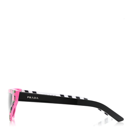Prada Cat Eye Sunglasses SPR 12V Pink 3 of 8