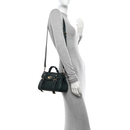 Mulberry Heavy Grain Mini Alexa Mulberry Green 2 of 10