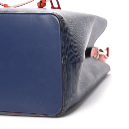 Louis Vuitton Epi Neonoe Indigo Coquelicot 8 of 15