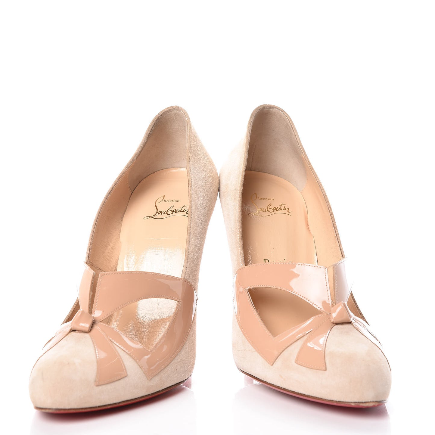 Veau Velours Patent Bow Me Dear 100 Pumps 40 Doudou