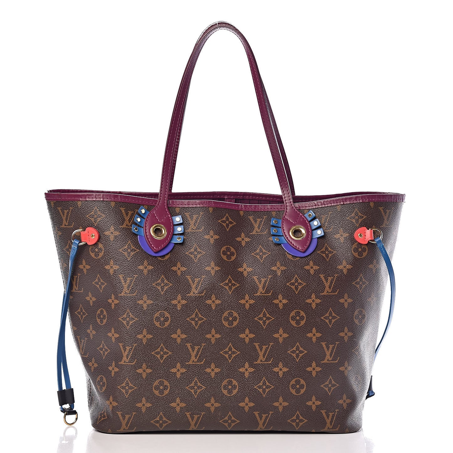 Monogram Totem Neverfull MM Magenta