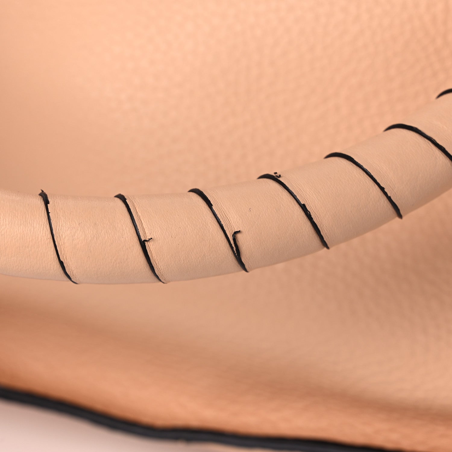 Chloe Calfskin Braided Medium Marcie Double Carry Milky Brown 13 of 13