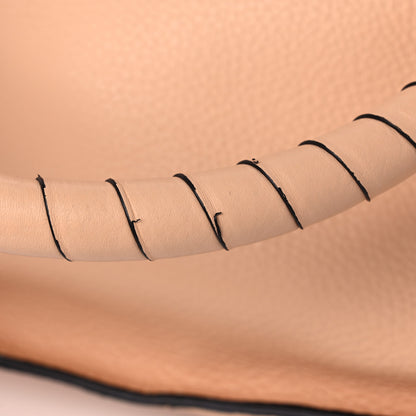 Chloe Calfskin Braided Medium Marcie Double Carry Milky Brown 13 of 13