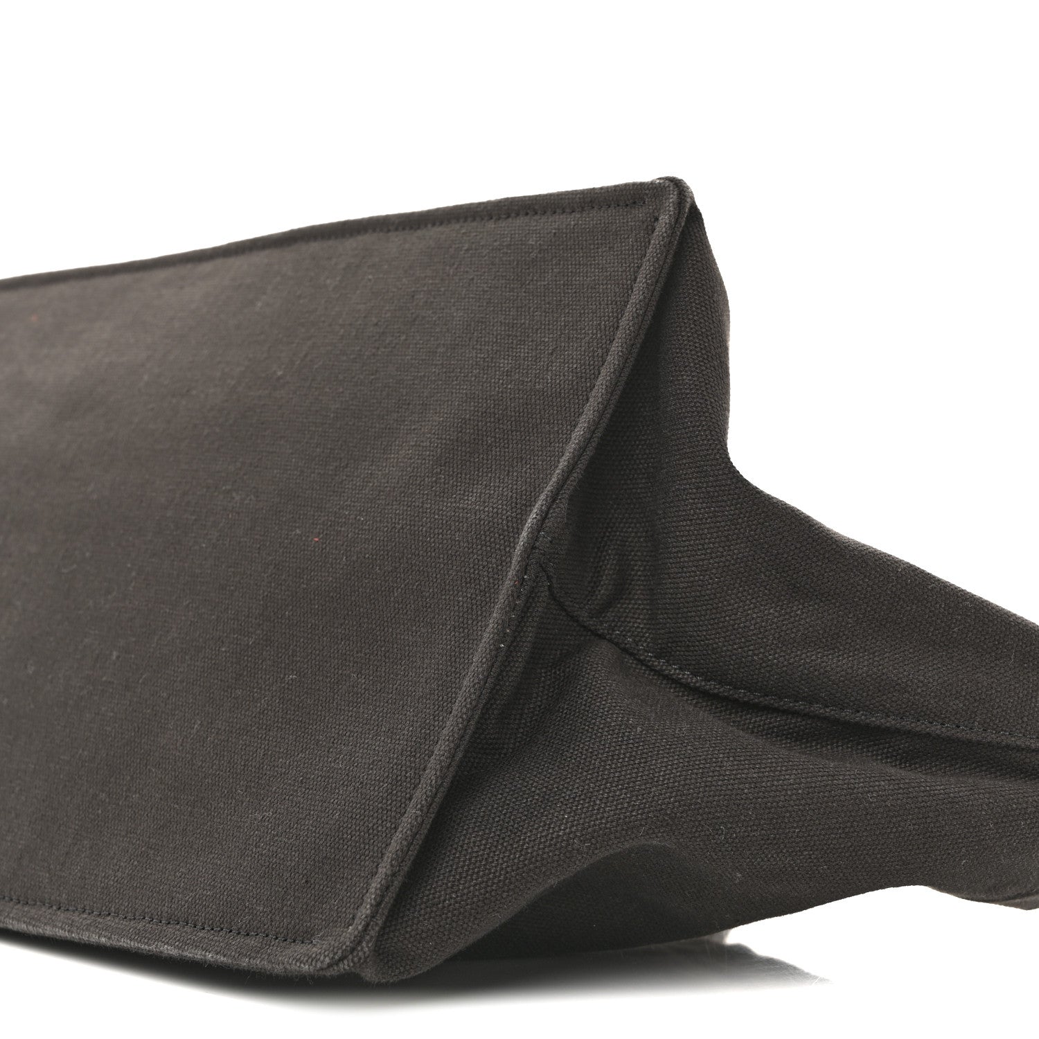 The Row Cotton Twill East West Idaho Tote Dark Grey 9 of 9