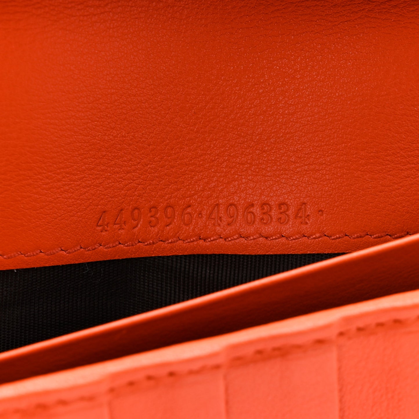 Soft Microguccissima Continental Wallet Sun Orange